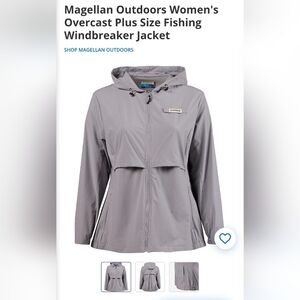 Magellan Gray Hooded Jacket XXL